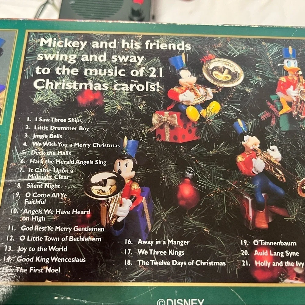 Mickey's Brass Band Figurines with Sound Box